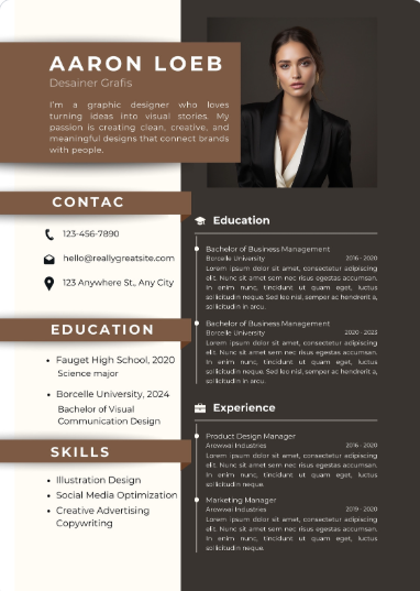 Professional CV Sample 11